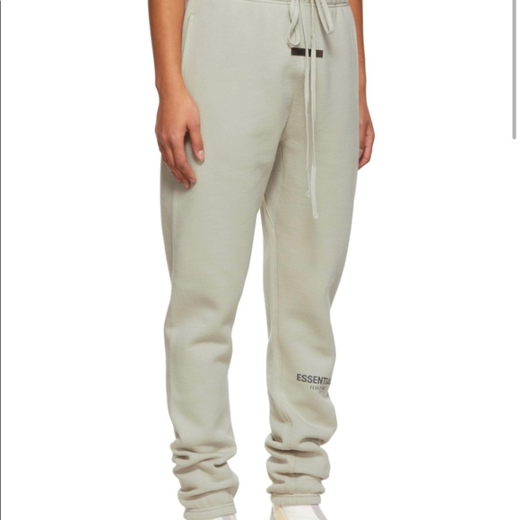 ✅ NWT Fear of God UNISEX green concrete jogger pants 100% auth receipt avail - Picture 2 of 3